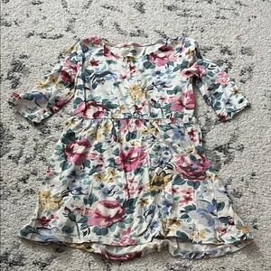 Old Navy Multicolor Floral Kids Dress